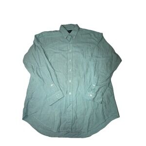 Polo Ralph Lauren Seersucker Long Sleeve Button Down Shirt Size Large